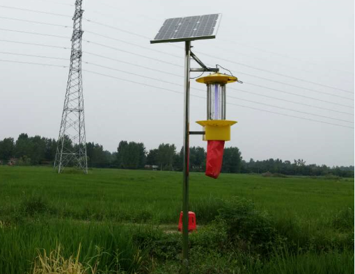 靈川縣迎來農田“綠色衛士”-云飛牌太陽能殺蟲