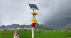 太陽能殺蟲燈在綠色農業上的應用